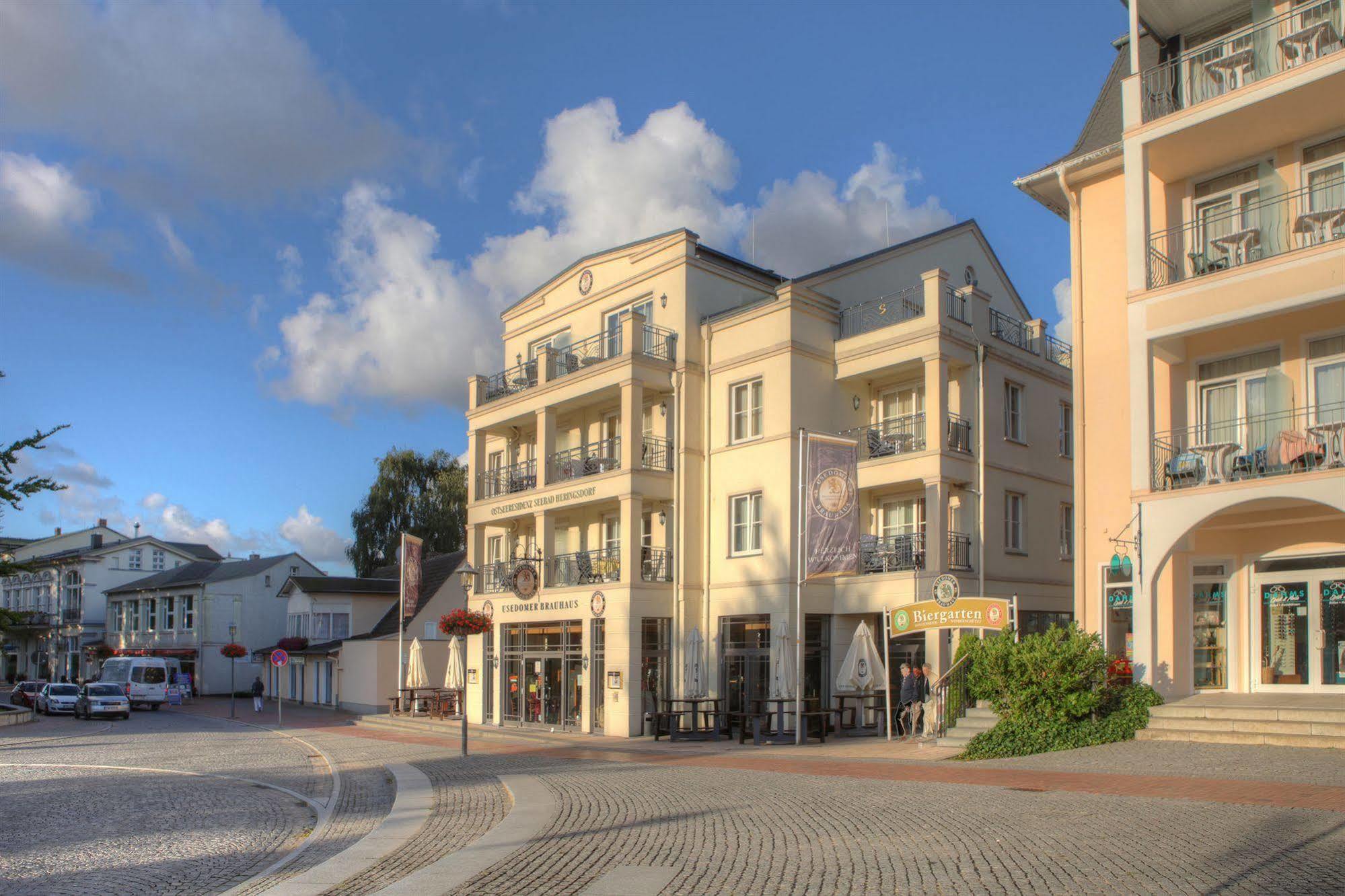 Seetelhotel Pommerscher Hof Heringsdorf  Kültér fotó