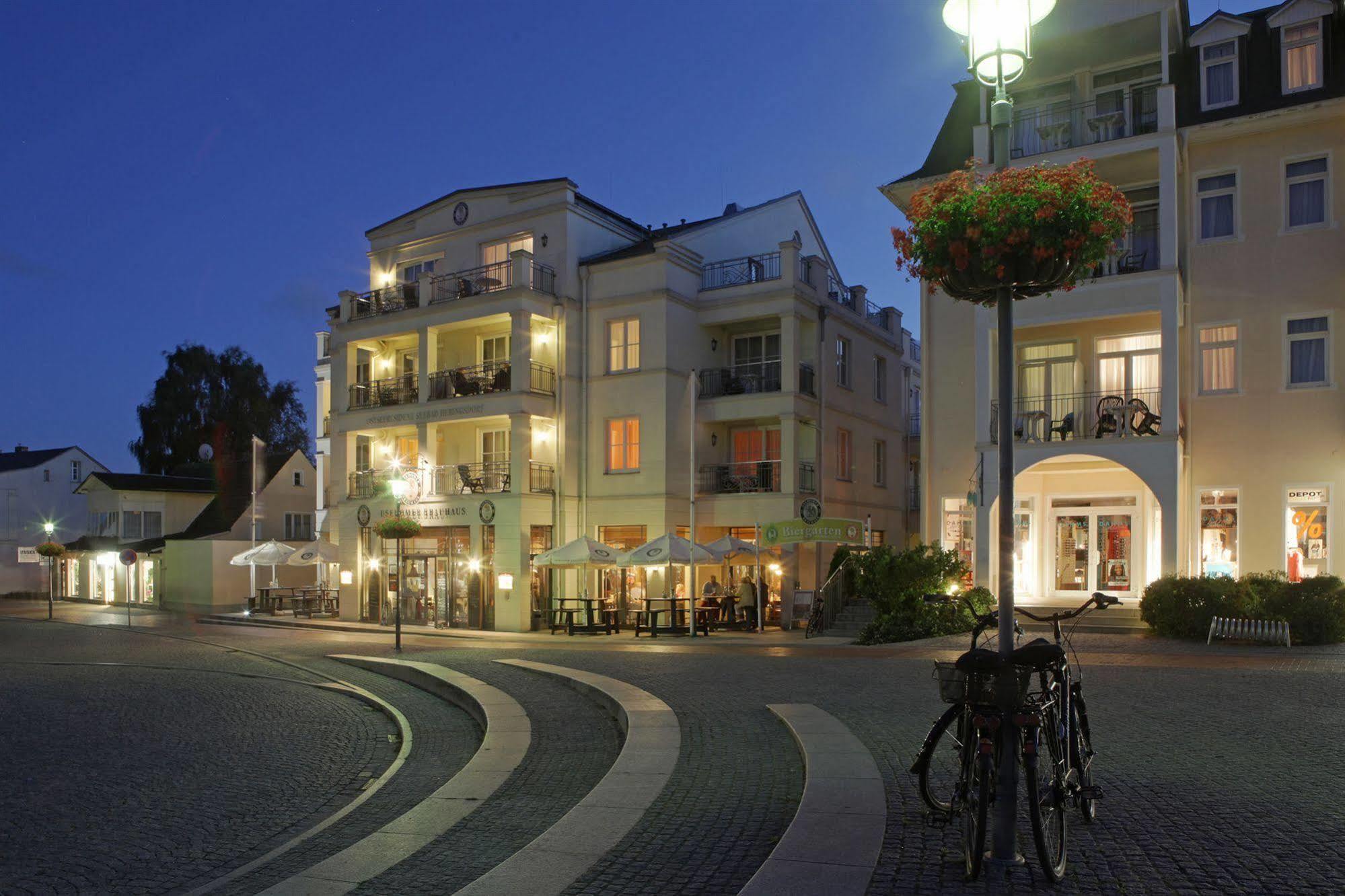 Seetelhotel Pommerscher Hof Heringsdorf  Kültér fotó